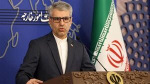 وەزارەتی دەرەوەی ئێران: ڕێگە بە ئەمریکا نادەین کاتی شەڕەکە دیاری بکات